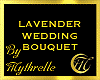 LAVENDER WEDDING BOUQUET