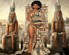 Egyptian Print 2 Gown