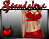 |Sx|Cheerleader red