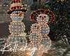 Christmas snowman light