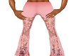 pink lace pants