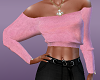 Pink Angora Sweater