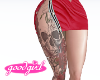 red tatted bimbo 2/3♡