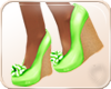 !NC Wedge Sandals Lime