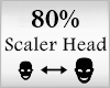 Scaler Head 80%