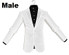 Mandarin Collar WhiteBlk