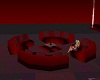 [VH] Red Relaxe Sofa