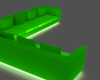 Green Neon Couch