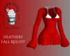 Heathers Fall Red Fit