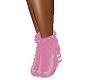 Pink leather boot