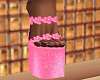 FG~ Pink Glitter Heels