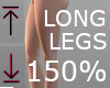 150% Long Legs Scale