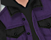 Purple Denim Jacket