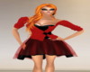 ps*dress red and  black