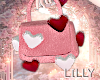Valentine heart bag