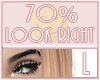 Left Eye Right 70%