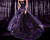 rD purple goth gown