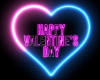 Neon Happy Valentine Day