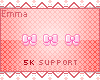 5k Support sticker