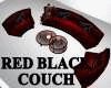 [♛T4U] RED BLACK COUCH
