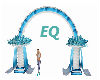 EQ Aqua wedding arch