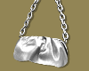 Silver Chain Pouch Purse