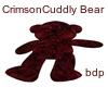 Crimson Cuddly Bear 