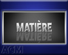 [ACM] Sign Matiere