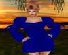 Velvet Blue Lady Dress I