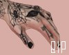Hand  tattoos