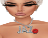 JAZ Diamond Lip Chain