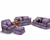 Lilac Sofa Set