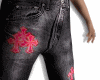 chrome heart red patches
