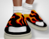 ✟flame slippers