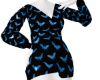 [Mae] Sweatdress Bat B/B