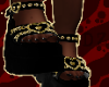 [DZ] Gold Heart Sandals
