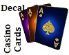 Casino Cards Decal