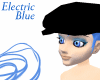 Electric Blue Gatsby Hat