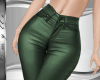 GREEN SUEDE PANTS