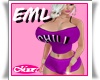 EML Bimbo Chill Purp Top