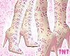 Pink Crush Floral Boots