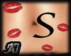 tato letter S stomach