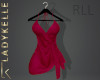 LK|BerryRed WrapDressRLL