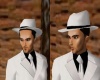 L.O.M White Fedora