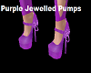 Purple Jewelled Pumps