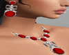 {R} Set Jewels Flowers