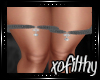 |xo| Grey Flake Garter