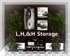 L,H,&H Bathroom Storage