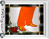 Men Orange Dress Shoes