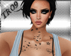 Butterfly Baby Blue Top